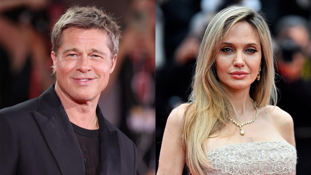ブラッド・ピットとアンジェリーナ・ジョリー 写真： Annalisa Ranzoni/Getty Images; Earl Gibson III/Deadline/Getty Images