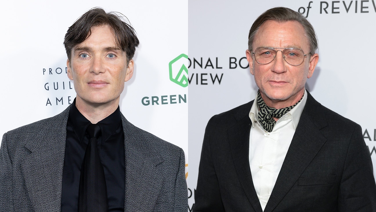キリアン・マーフィー、ダニエル・クレイグ 写真:Elyse Jankowski/WireImage; Dimitrios Kambouris/Getty Images