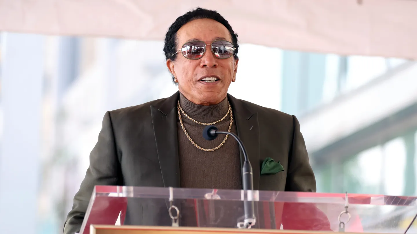 Smokey Robinson at the Hollywood Walk of Fame Star Ceremony for Martha Reeves Photo by Amy Sussman/Getty Images
