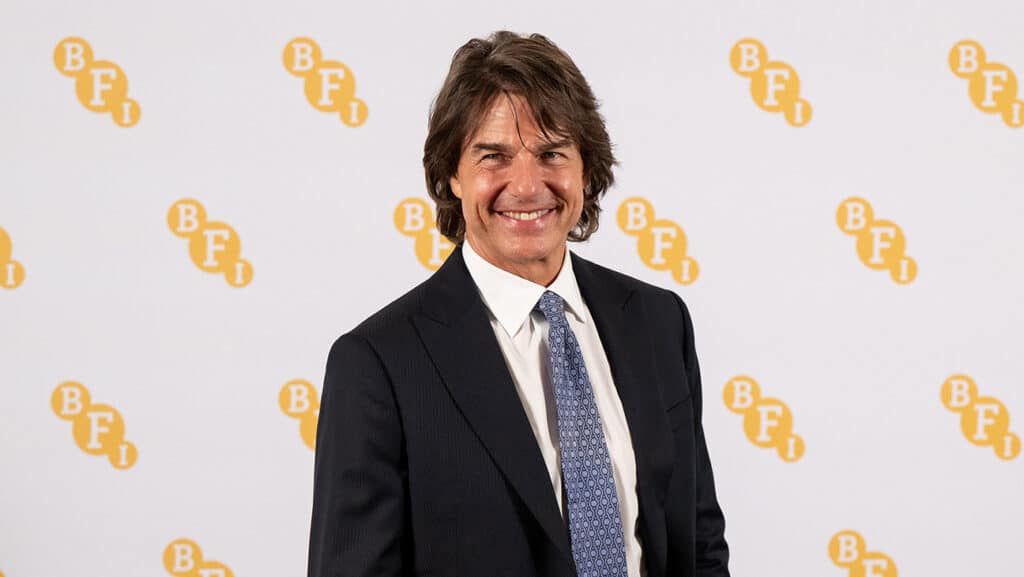 Tom Cruise attends the BFI Fellowship Celebration for Tom Cruise at the Rosewood Hotel on May 12, 2025 in London, England.