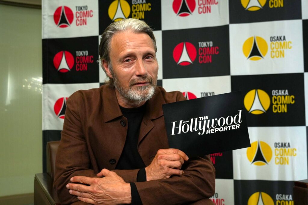 THRJの独占インタビューに登場したマッツ・ミケルセン=5月2日、大阪にて　©︎The Hollywood Reporter Japan