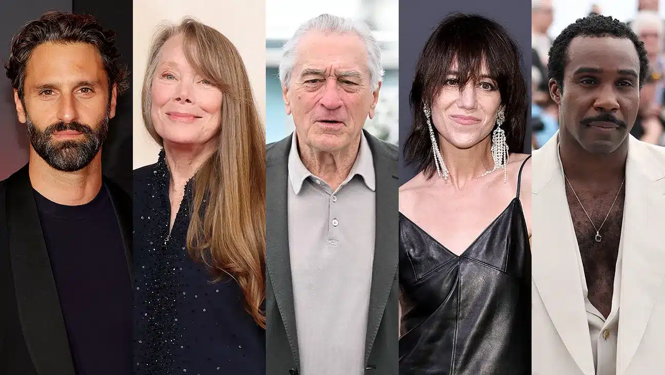 Marco Calvani, Sissy Spacek, Robert De Niro, Charlotte Gainsbourg and Tramell Tillman Amy Sussman/Getty Images; Mike Coppola/Getty Images; Earl Gibson III/Deadline/Getty Images; Neilson Barnard/Getty Images; Pascal Le Segretain/Getty Images