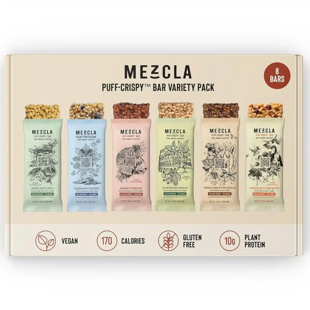 Mezcla プロテインバー バラエティパック（引用元：THR.com）