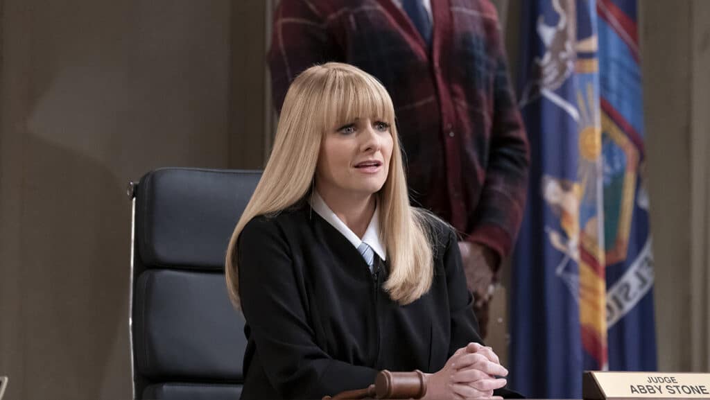 『ナイト・コート』シーズン3より、メリッサ・ラウシュ（写真：NBC）