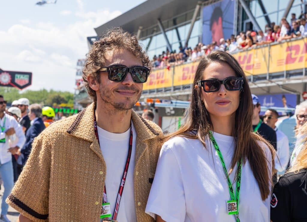 F1エミリア・ロマーニャGPを訪れたバレンティーノ・ロッシ　©︎Hersey Shiga Media