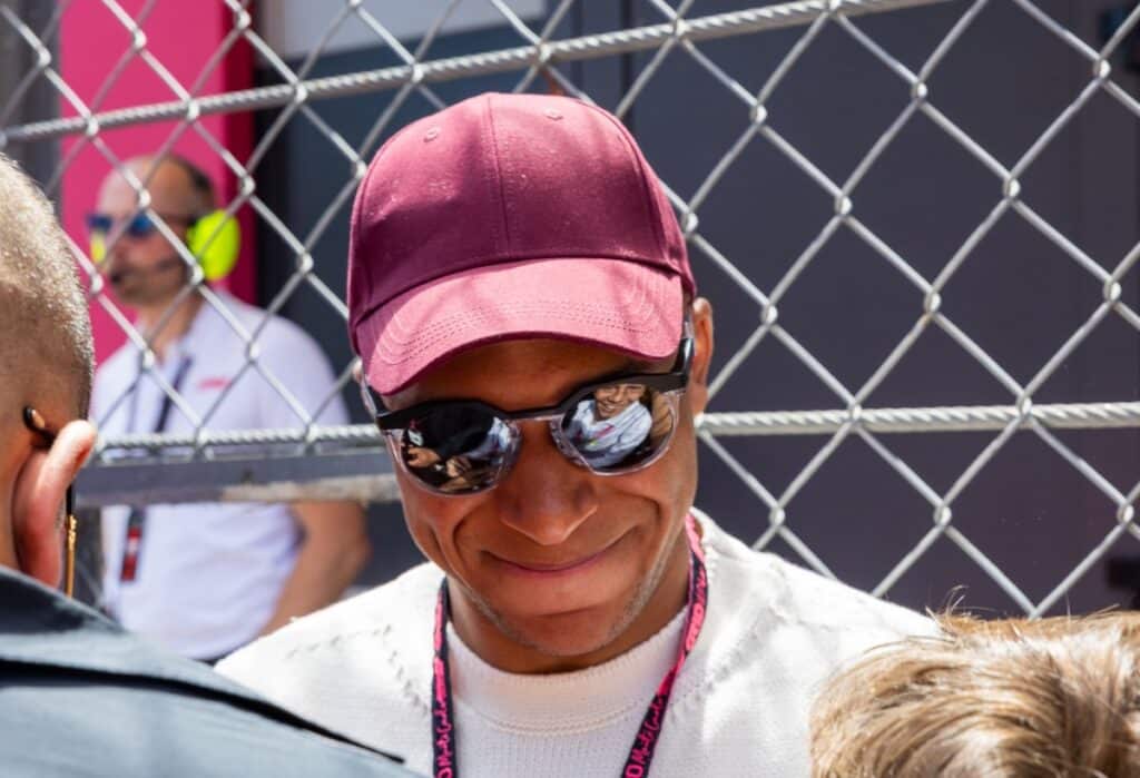 Kylian Mbappé 2025 f1 monaco gp