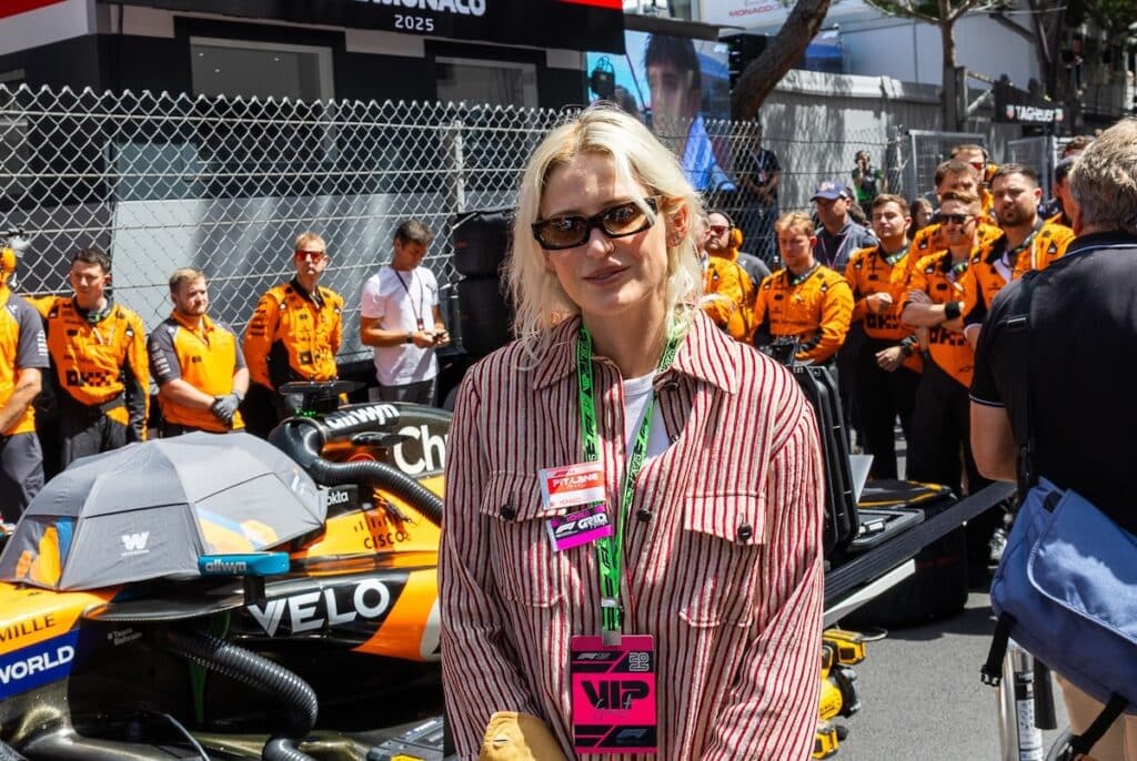 Linkin Park Lead Singer Emily Marcia Armstrong 2025 f1 monaco gp