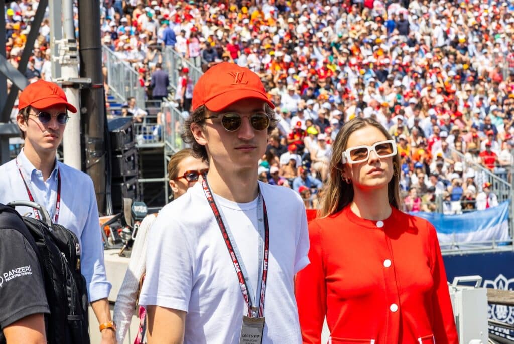 Two sons of Bernard Arnault, Frédéric and Jean 2025 f1 monaco gp