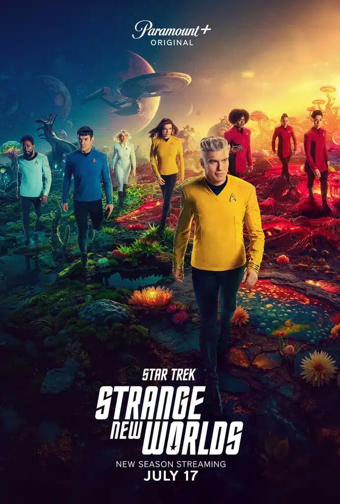 『スタートレック：ストレンジ・ニュー・ワールド』のポスター（Paramount+）