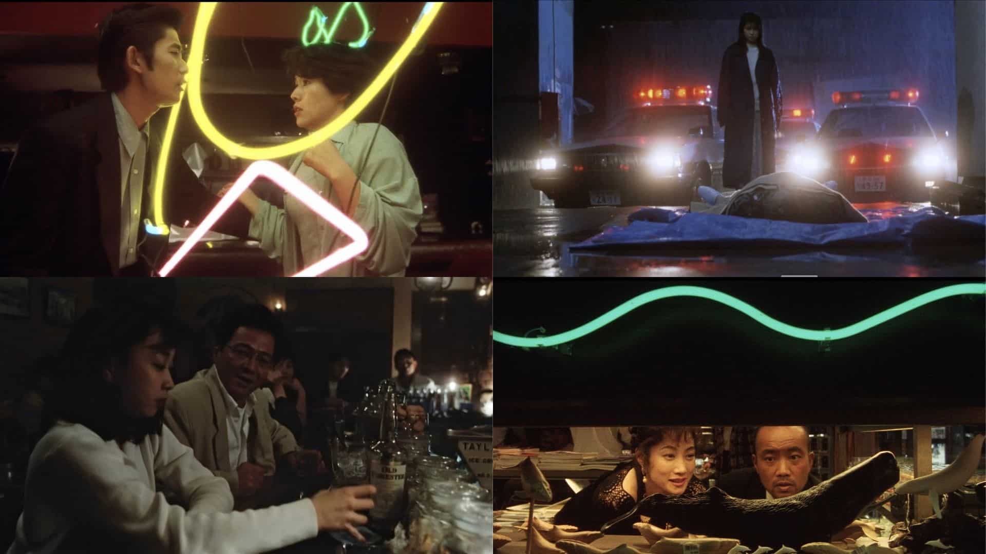 石井隆監督作品 左上から時計回り）『死んでもいい』『夜がまた来る』『ヌードの夜』『天使のはらわた 赤い閃光』