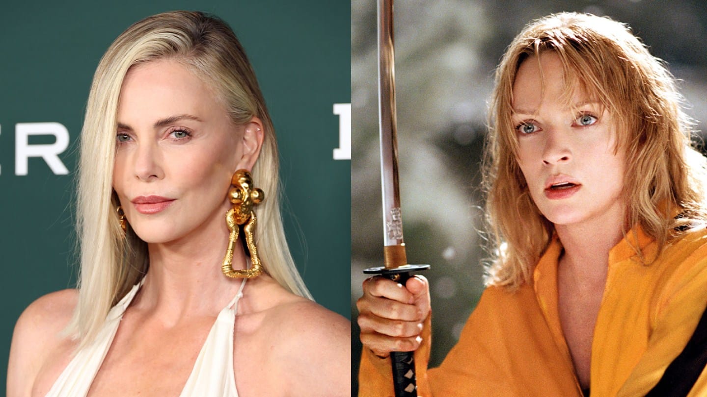 シャーリーズ・セロンとユマ・サーマン
