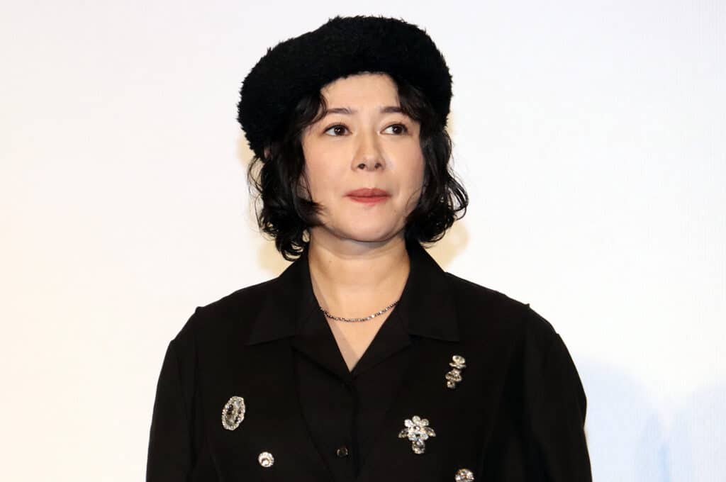 映画『金子差入店』真木よう子 ©︎The Hollywood Reporter Japan