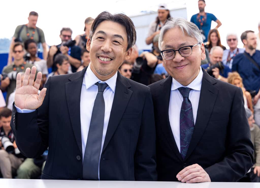 石川慶監督とカズオ・イシグロ氏　ⓒKazuko Wakayama