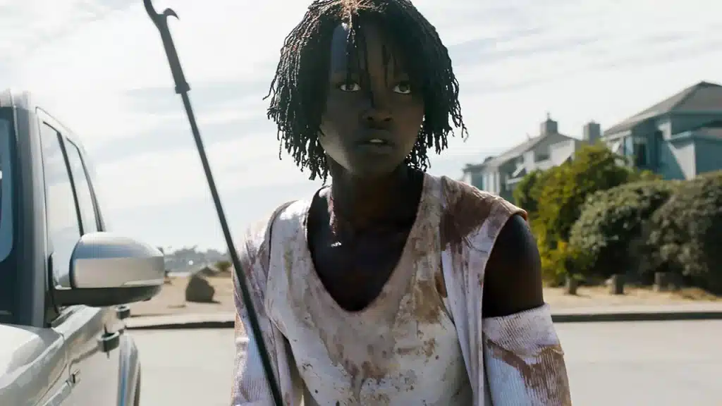 映画『アス』でのルピタ・ニョンゴ　UNIVERSAL/COURTESY EVERETT COLLECTION