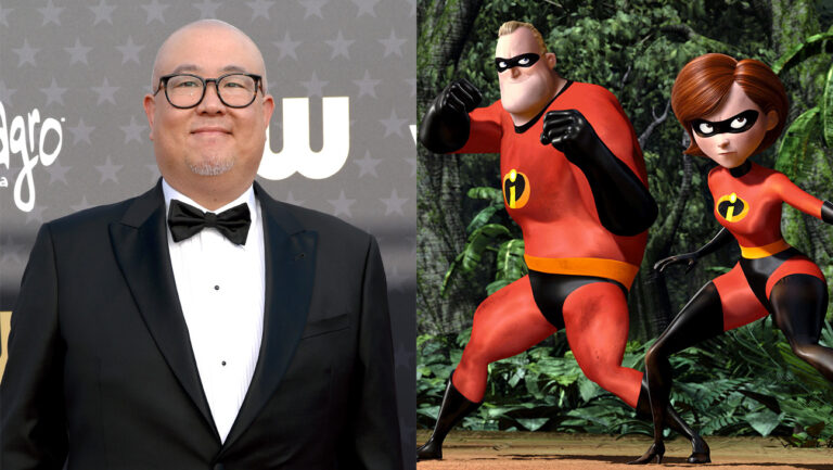 ピーター・ソーン、『Mr.インクレディブル』写真：Frazer Harrison/Getty Images; Walt Disney/Courtesy Everett Collection
