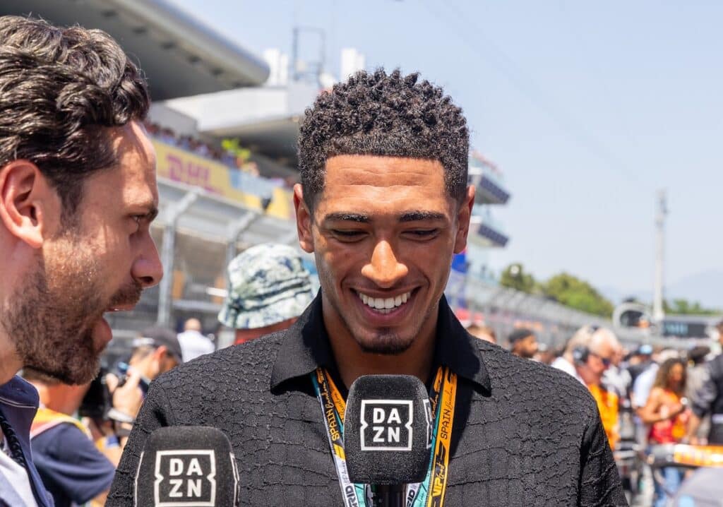 レアル・マドリード所属。イングランド代表選手のジュード・ベリンガム ©︎Hersey Shiga Media/Shiga Sports