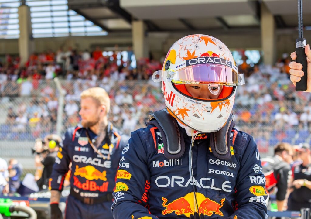 角田裕毅選手、F1オーストリアGPにて　©︎SHIGA SPORTS JAPAN