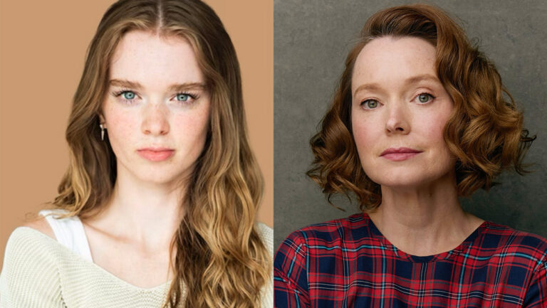 『キャリー』に出演するサマー・H・ハウエル、サマンサ・スローヤン　写真： Kevin McIntyre; James DePietro
