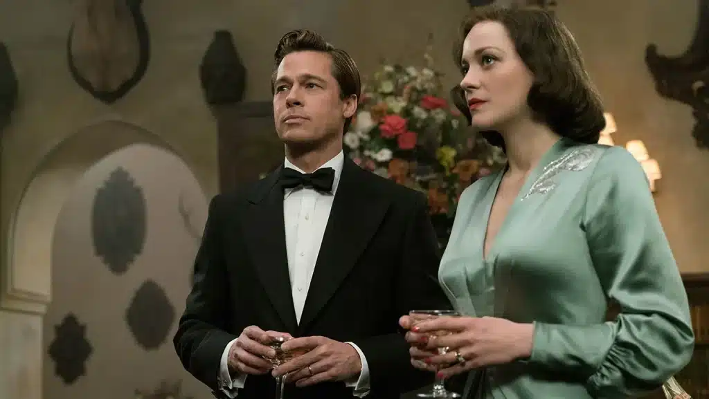 『マリアンヌ』ブラッド・ピット マリオン・コティアール　Paramount Pictures