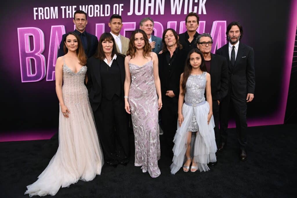 『バレリーナ：The World of John Wick』キャスト・製作陣、LAプレミアにて ®, TM & © 2025 Lions Gate Entertainment Inc. All Rights Reserved.