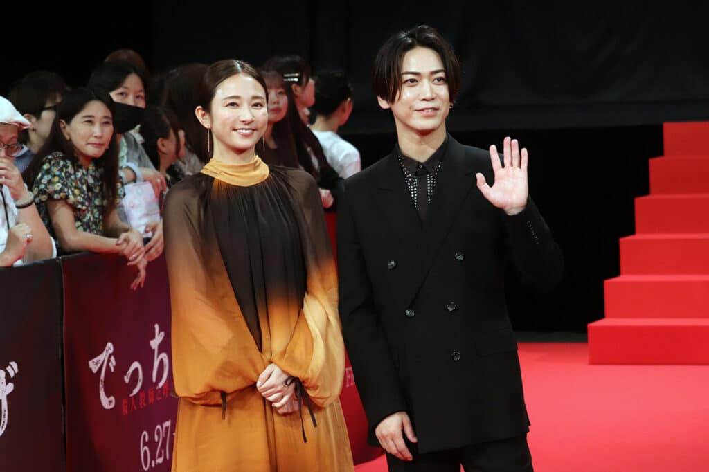 木村文乃と亀梨和也 ©︎The Hollywood Reporter Japan