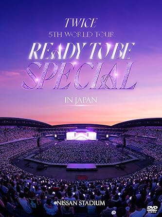 TWICE 5TH WORLD TOUR 'READY TO BE' in JAPAN SPECIAL　画像引用：Amazon.co.jp