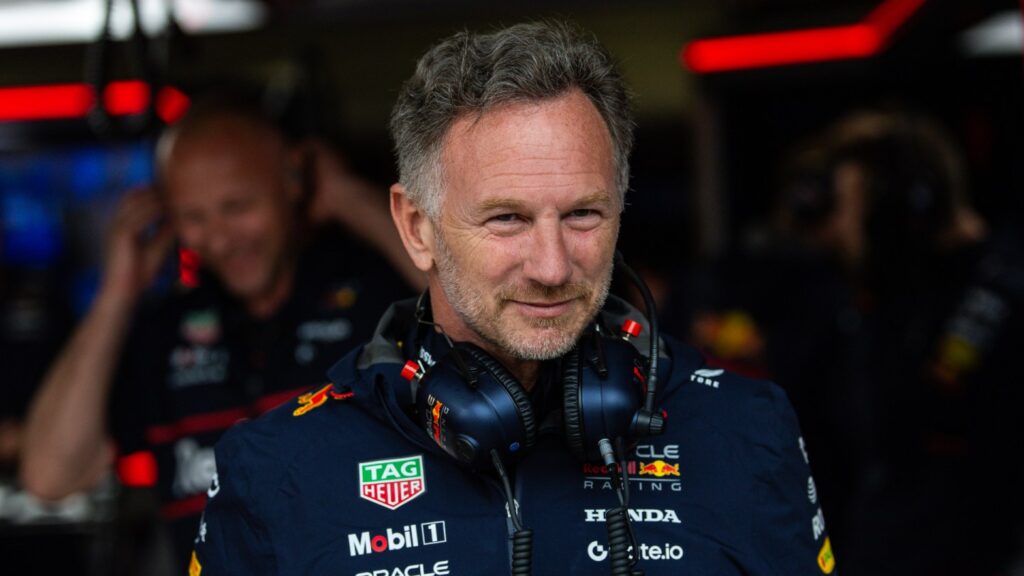 2025年F1イギリスGPでのクリスチャン・ホーナー Courtesy of Getty Images