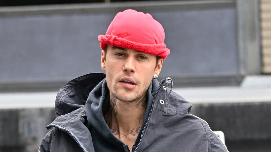 ジャスティン・ビーバー、2025年4月15日カリフォルニア州ロサンゼルスにて　DUTCH/BAUER-GRIFFIN/GC IMAGES/GETTY IMAGES