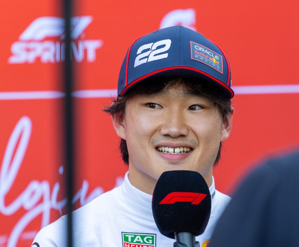 角田裕毅、レッドブルでマックス・フェルスタッペンのチームメイト、ベルギーグランプリ予選7位　©︎Hersey Shiga Global / SHIGA SPORTS JAPAN