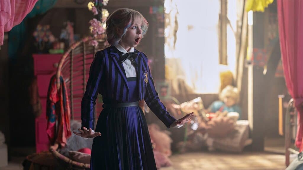 『ウェンズデー』シーズン2より、エマ・マイヤーズ NETFLIX