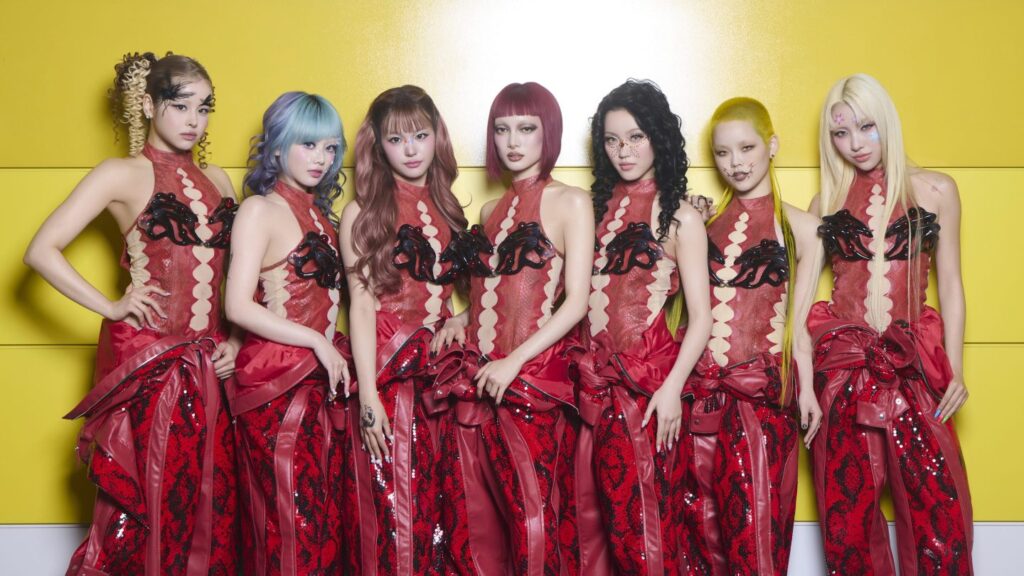 東京ドームでのコンサートに出演するXG（所属：XGALX）