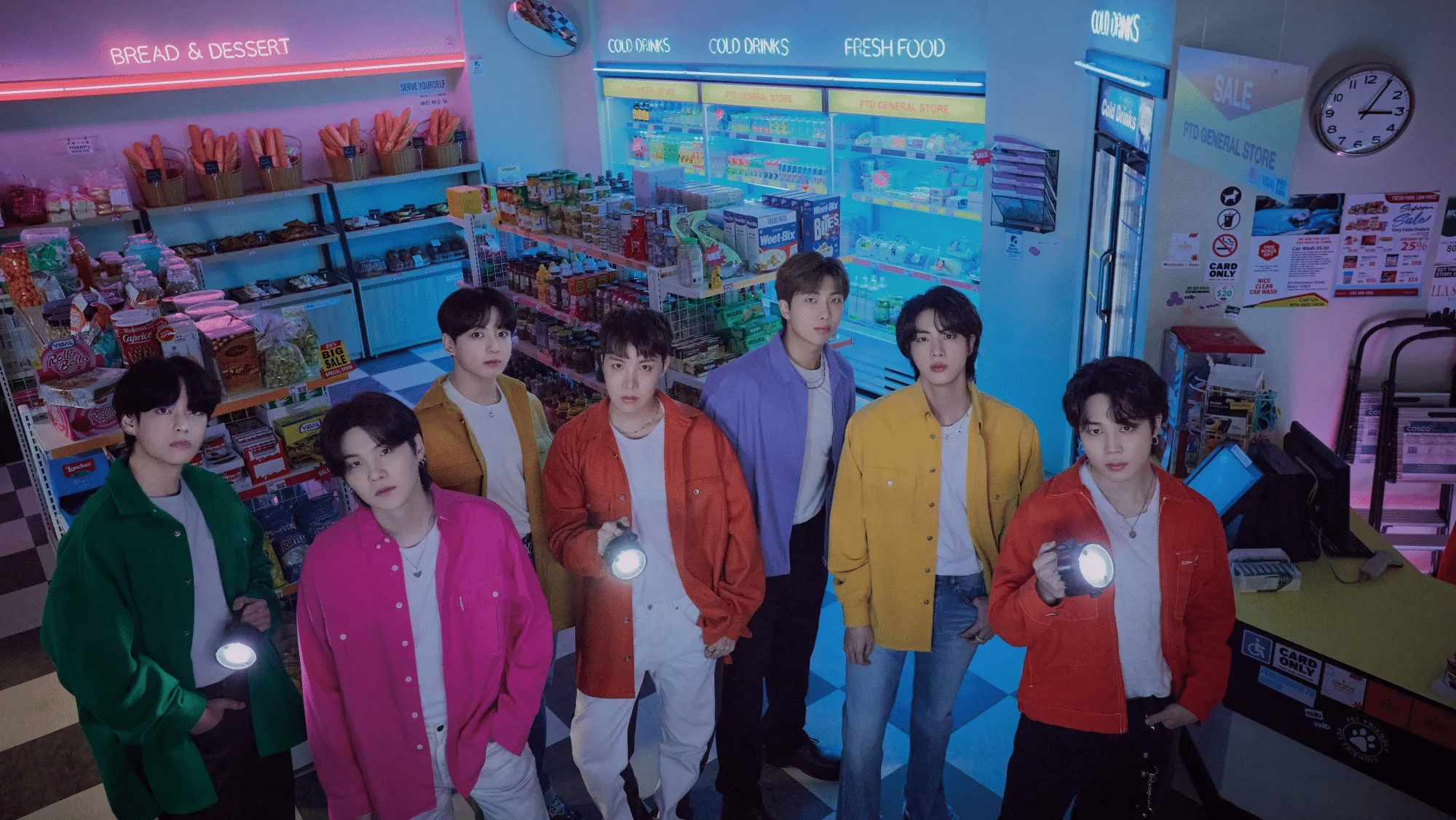 初のライブアルバム『Permission To Dance On Stage — Live』をリリースしたBTS:Courtesy of BigHit Music