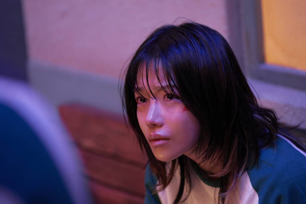 Cho Yu-ri emotional crying scene as Jun-Hee in Squid Game Season 3
