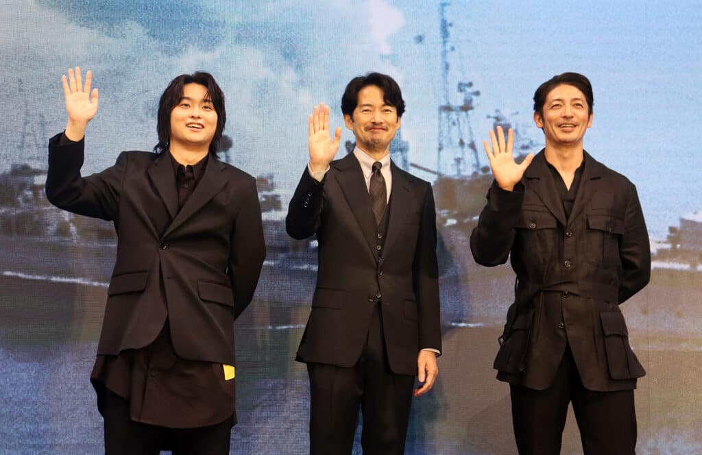 奥平大兼、竹野内豊、玉木宏 ©︎The Hollywood Reporter Japan