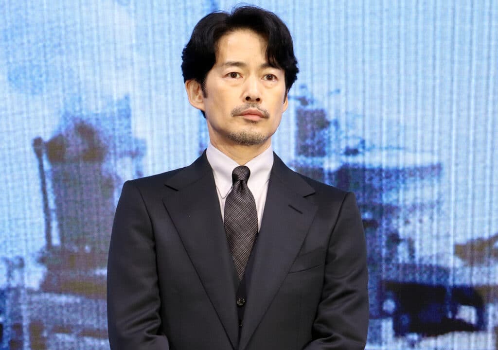艦長を演じた竹野内豊 ©︎The Hollywood Reporter Japan