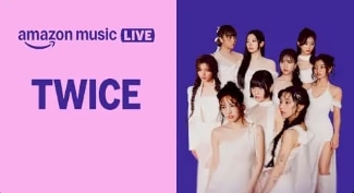 TWICE ライブ　画像引用：Amazon Prime Video