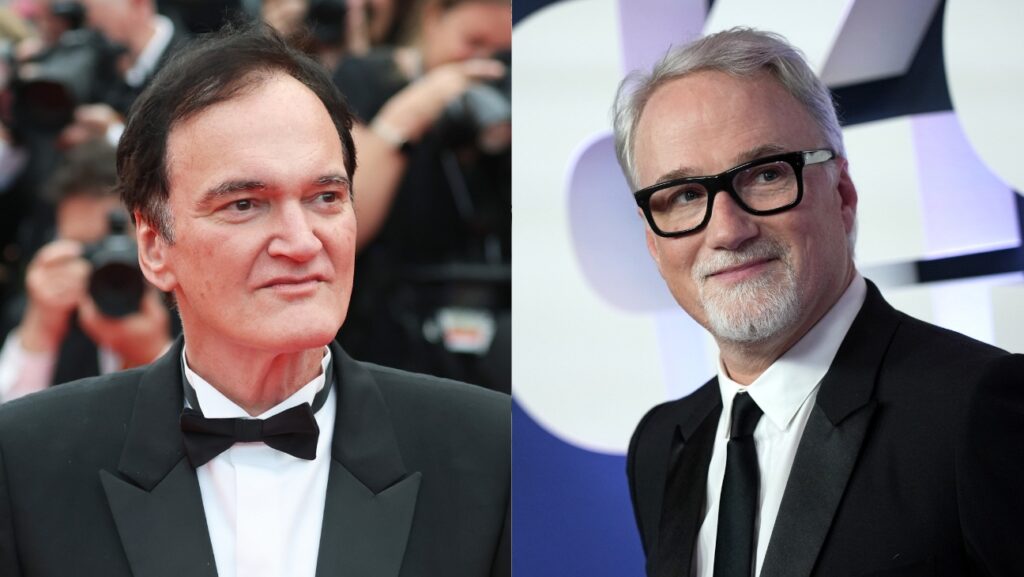 クエンティン・タランティーノとデヴィッド・フィンチャー Tristan Fewings/Getty Images, Francois Durand/Getty Images