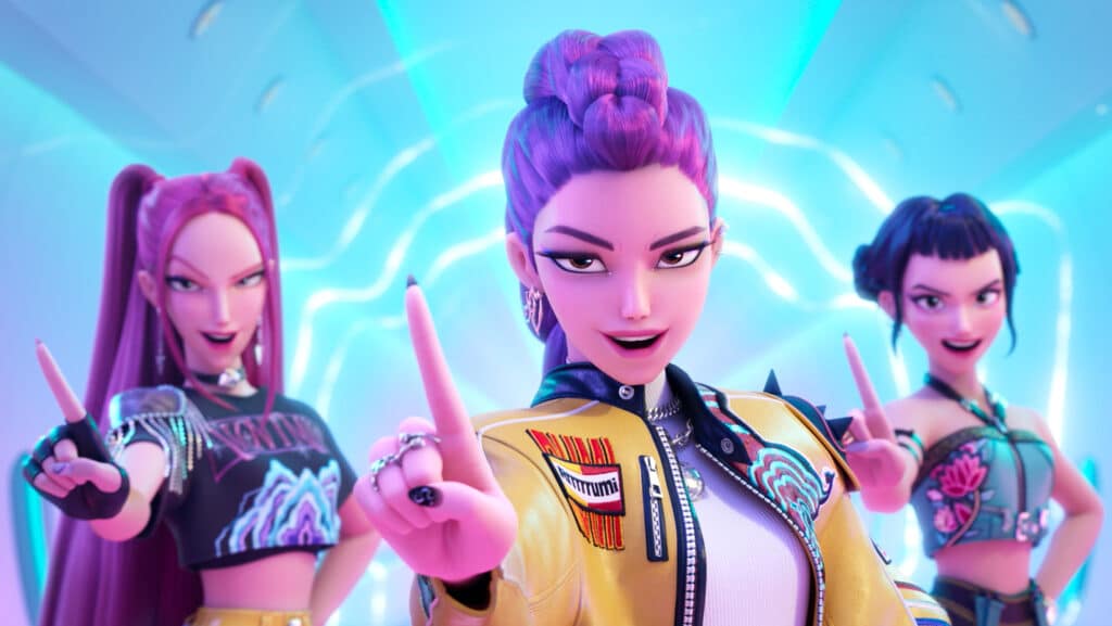 『KPOPガールズ! デーモン・ハンターズ』写真：Netflix