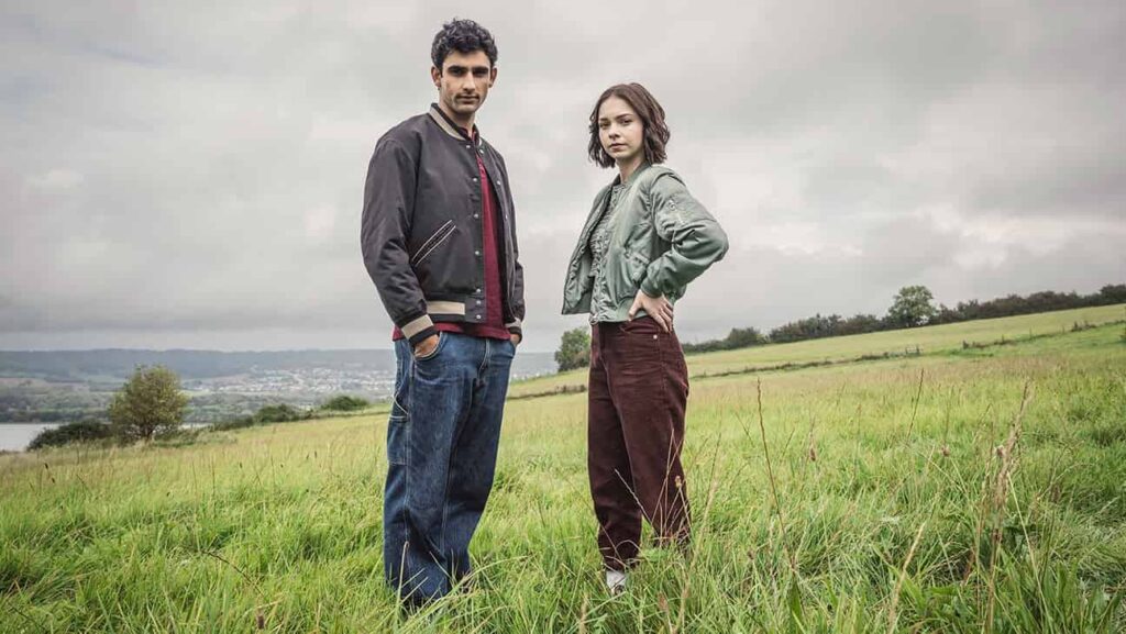 Netflixシリーズ『自由研究には向かない殺人』より 写真:Sally Mais/Netflix