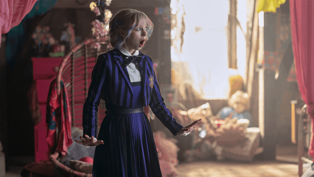 Netflixシリーズ『ウェンズデー』シーズン2　写真：THR.com