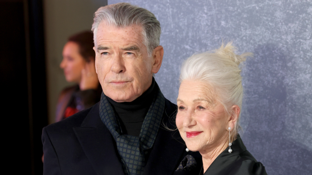 ヘレン・ミレン、ピアース・ブロスナン　Lia Toby/Getty Images