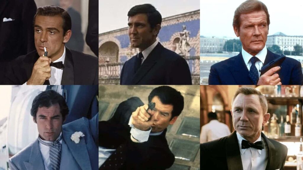 歴代ジェームズ・ボンド俳優をプレイバック！写真：Photofest MGM/UA/Photofest Nicola Dove/MGM/Courtesy Everett Collection The Hollywood Reporter