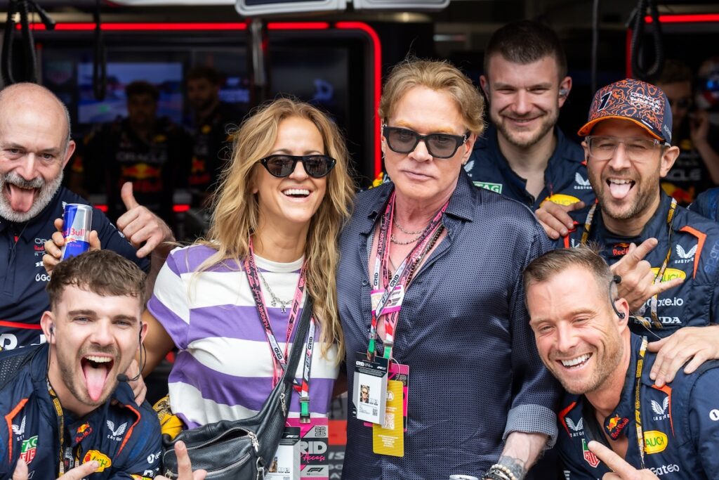 アクセル・ローズ ガンズ・アンド・ローゼズ Guns N' Roses、2025年 F1 ハンガリーGPにて