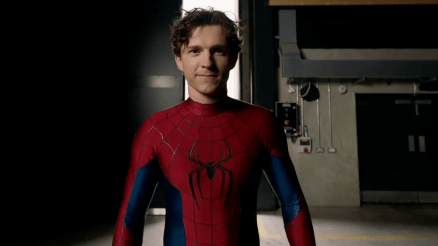 スパイダーマン役のトム・ホランド 写真：Sony