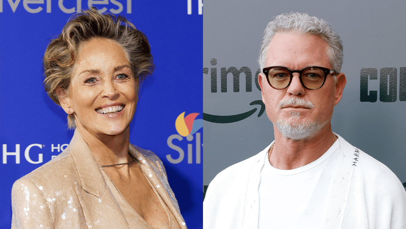 シャロン・ストーン、エリック・デイン 写真:Frazer Harrison/Getty Images for Palm Springs International Film Society; Frazer Harrison/Getty Images for Prime Video