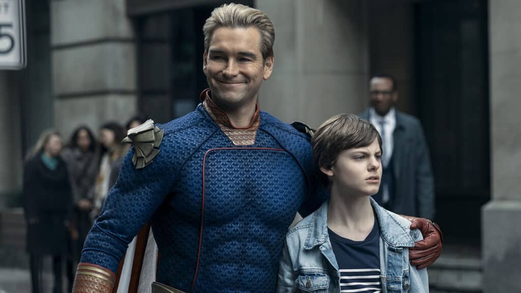 ホームランダー役のアントニー・スター、『ザ・ボーイズ』シーズン4より　写真：Amazon Studios