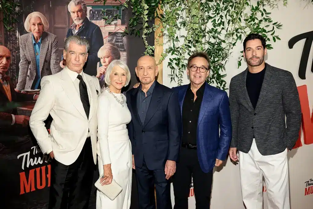 『木曜殺人クラブ』プレミア上映にて Dimitrios Kambouris/Getty Images for Netflix