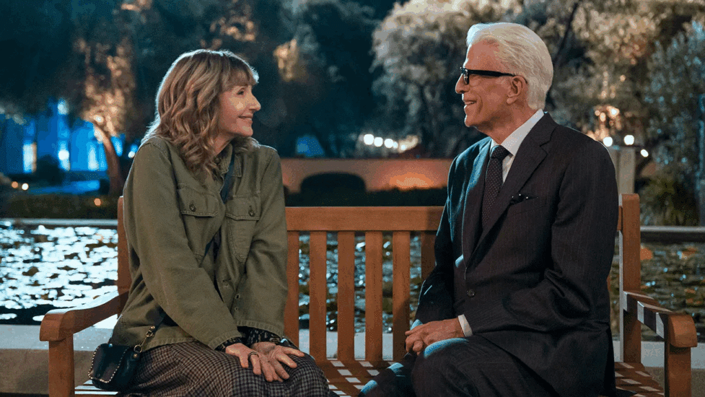 『グランパは新米スパイ』シーズン2のメアリー・スティーンバージェンとテッド・ダンソン Colleen E. Hayes/Netflix