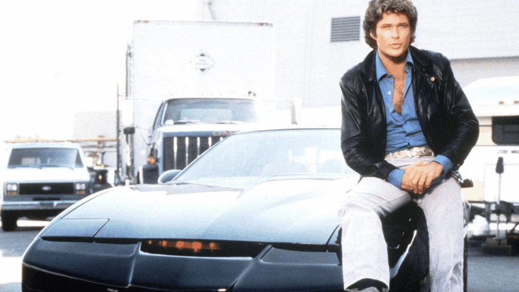 デビッド・ハッセルホフ、『ナイトライダー』（1982～1986年）より　写真：Universal TV/Courtesy Everett Collection