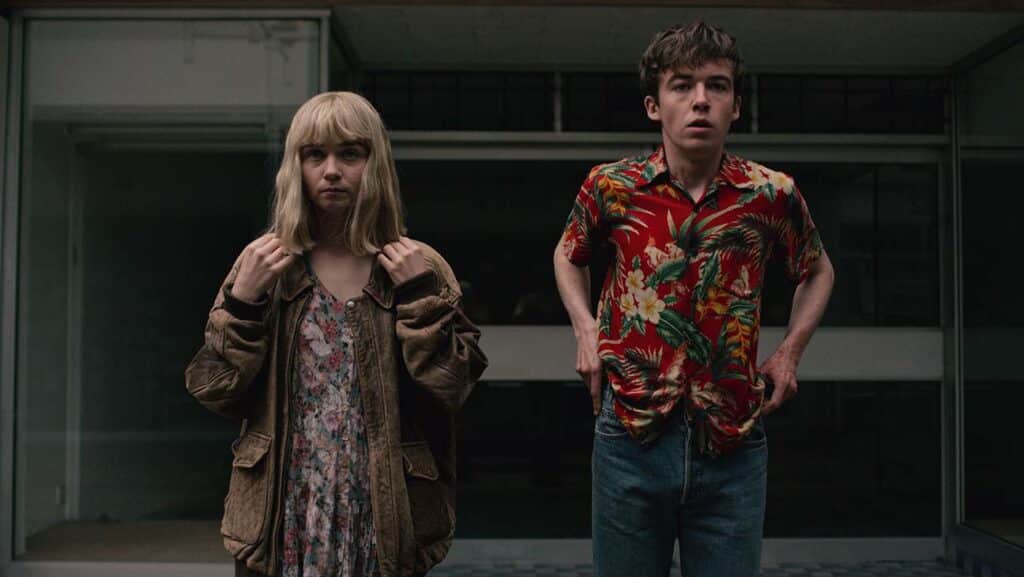 Netflixシリーズ『このサイテーな世界の終わり』より 写真：Courtesy of Netflix